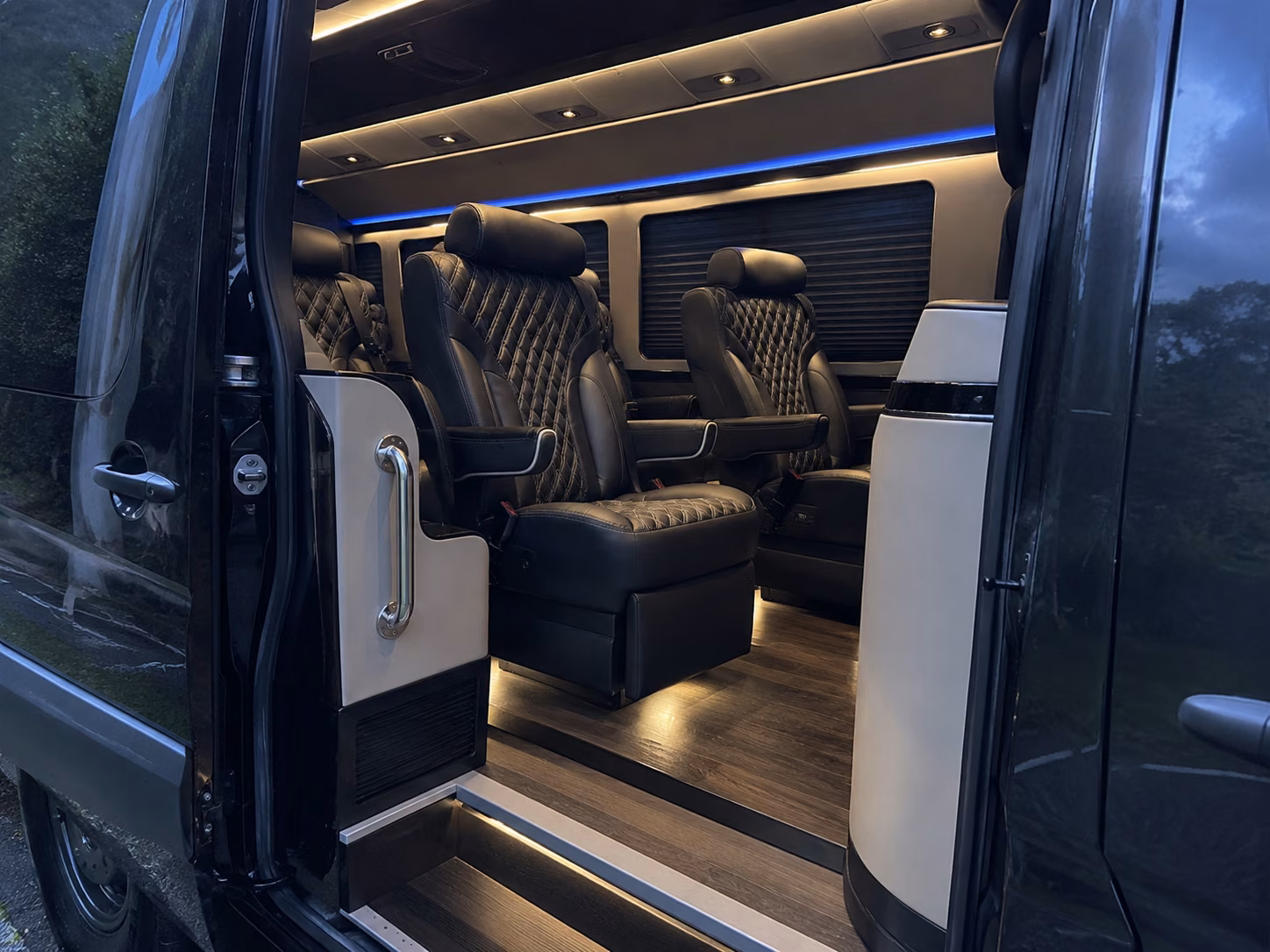 fort myers school event transportation onboard seating